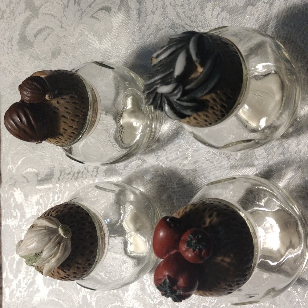 Vintage Shonfeld Spice Jars
